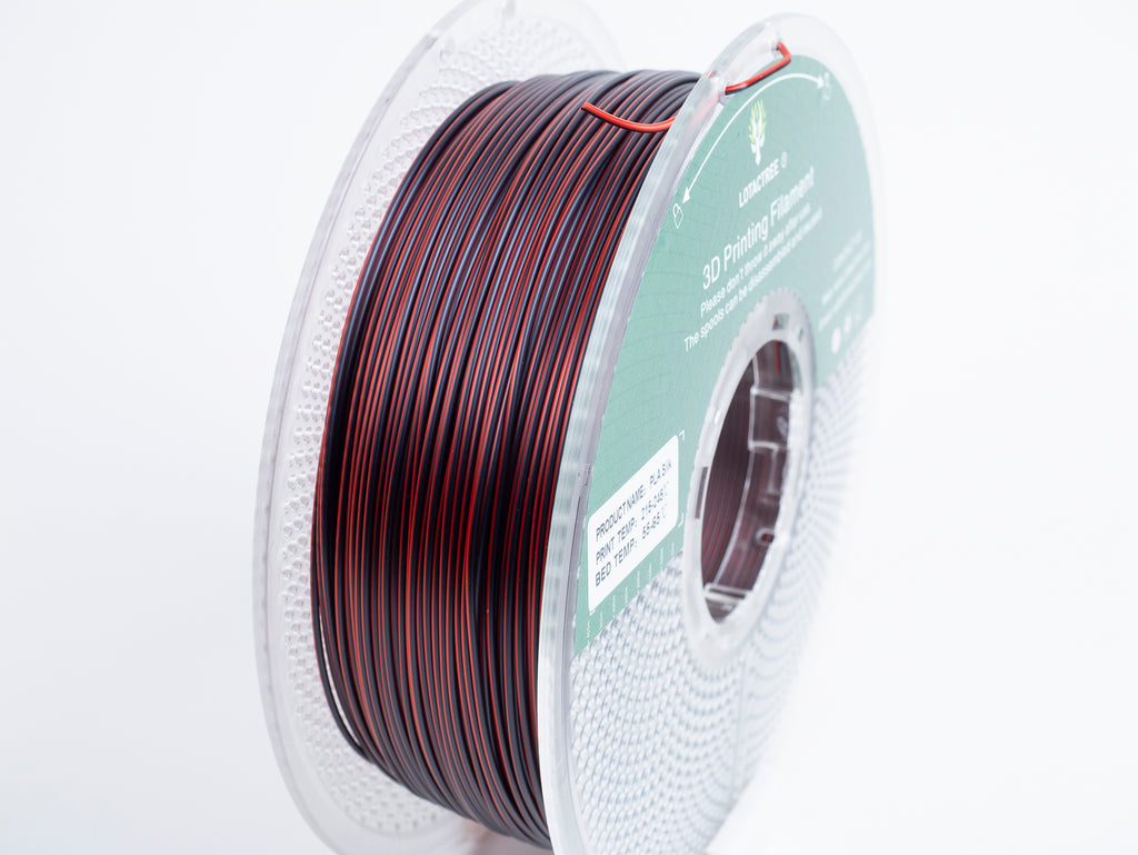 PLA SILK Black + Red