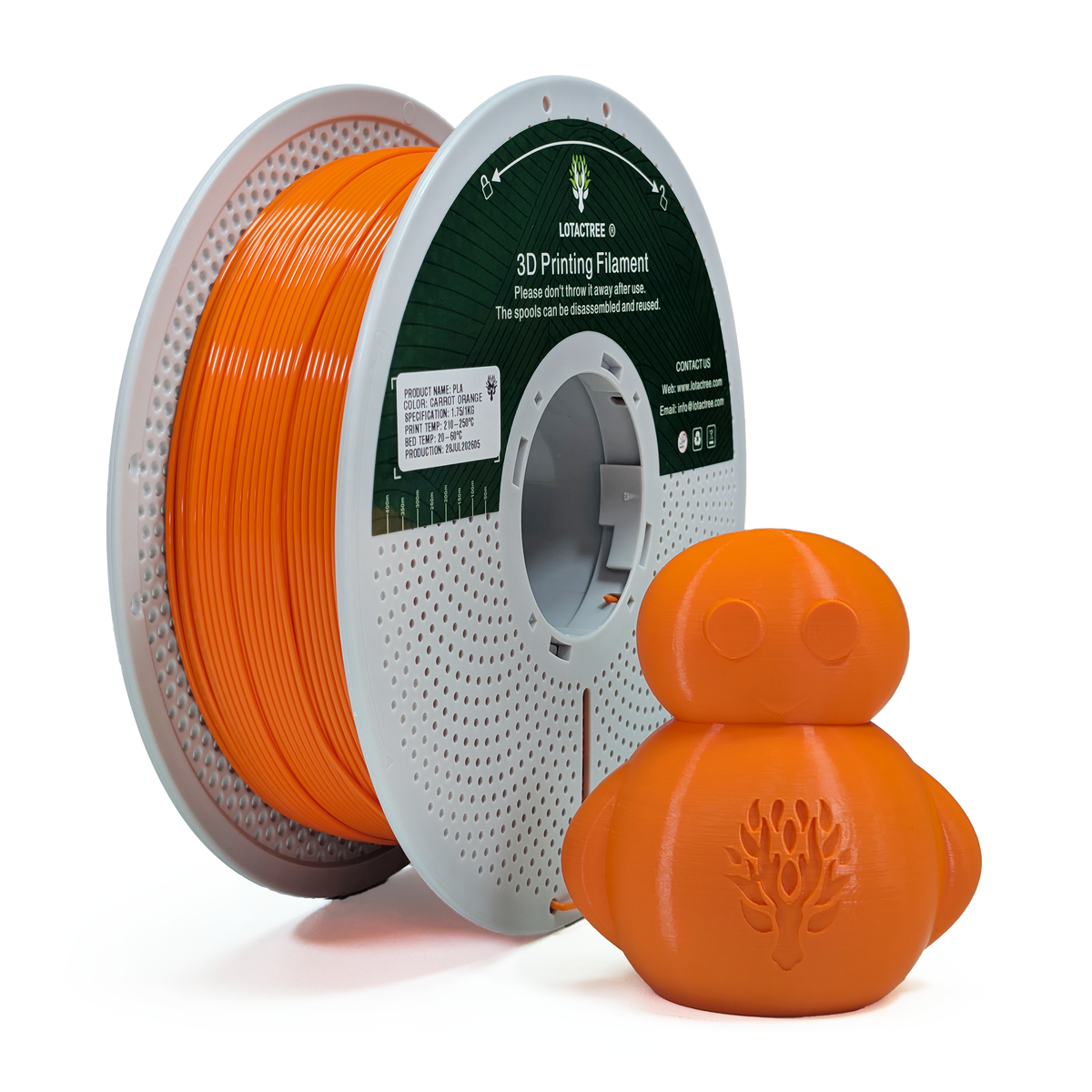 PLA Apple Carrot Orange