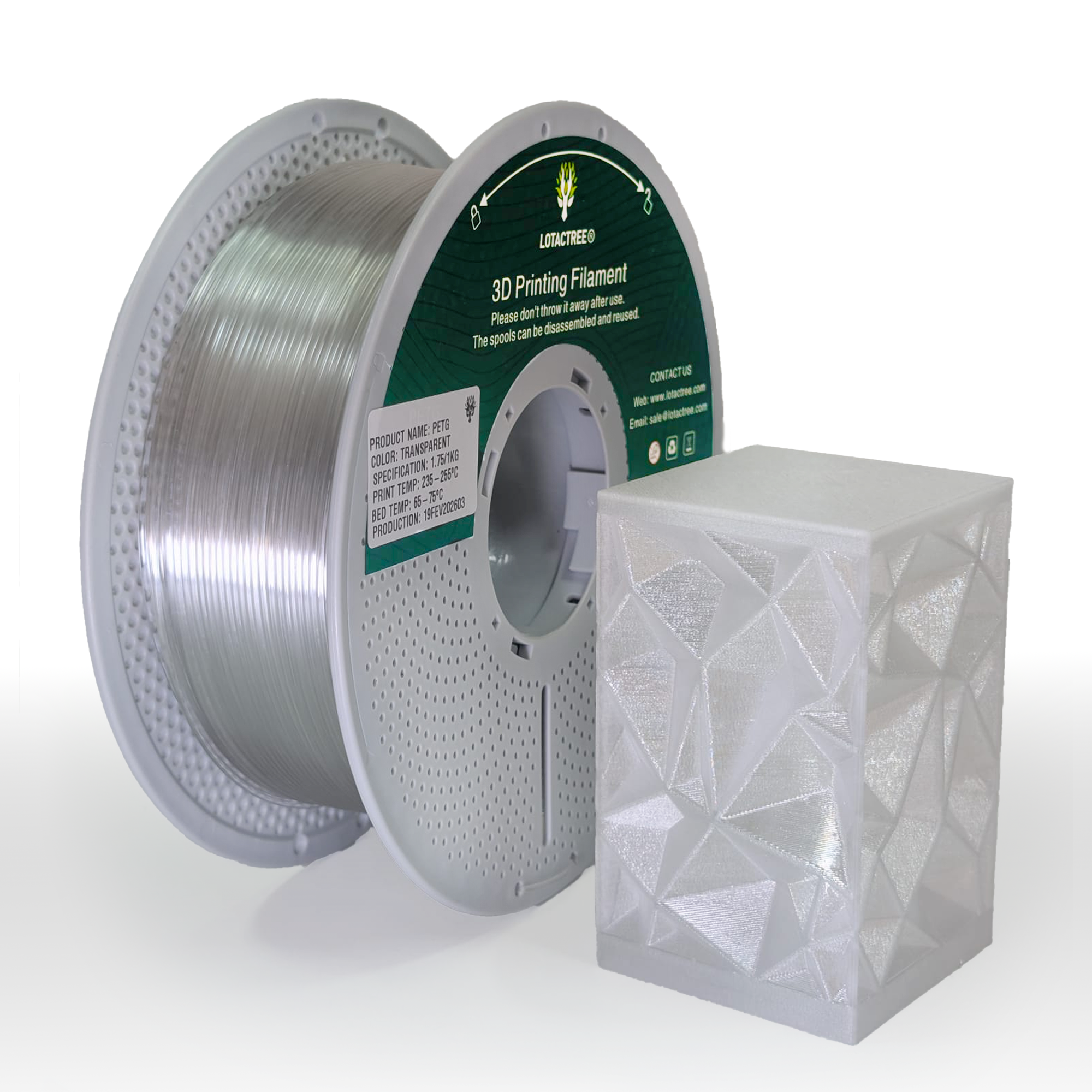 PETG transparente