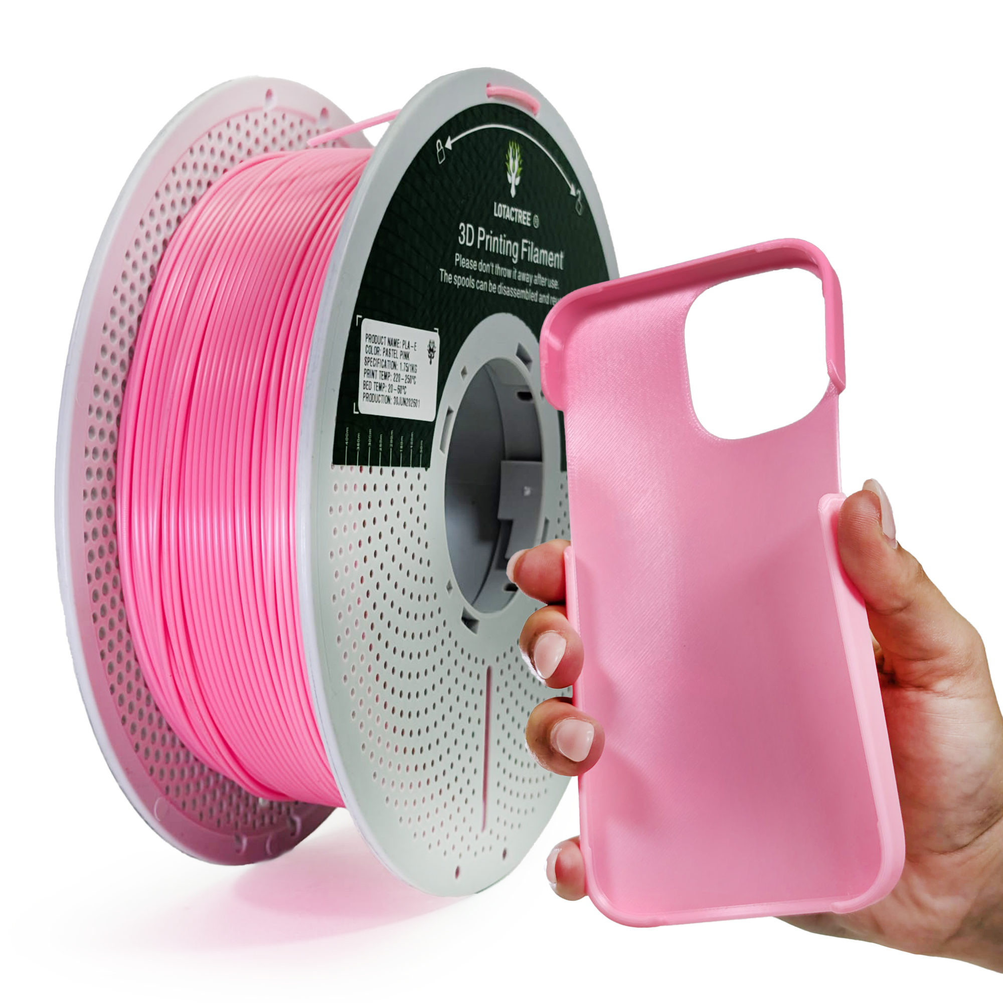 PLA-E Pastel Pink