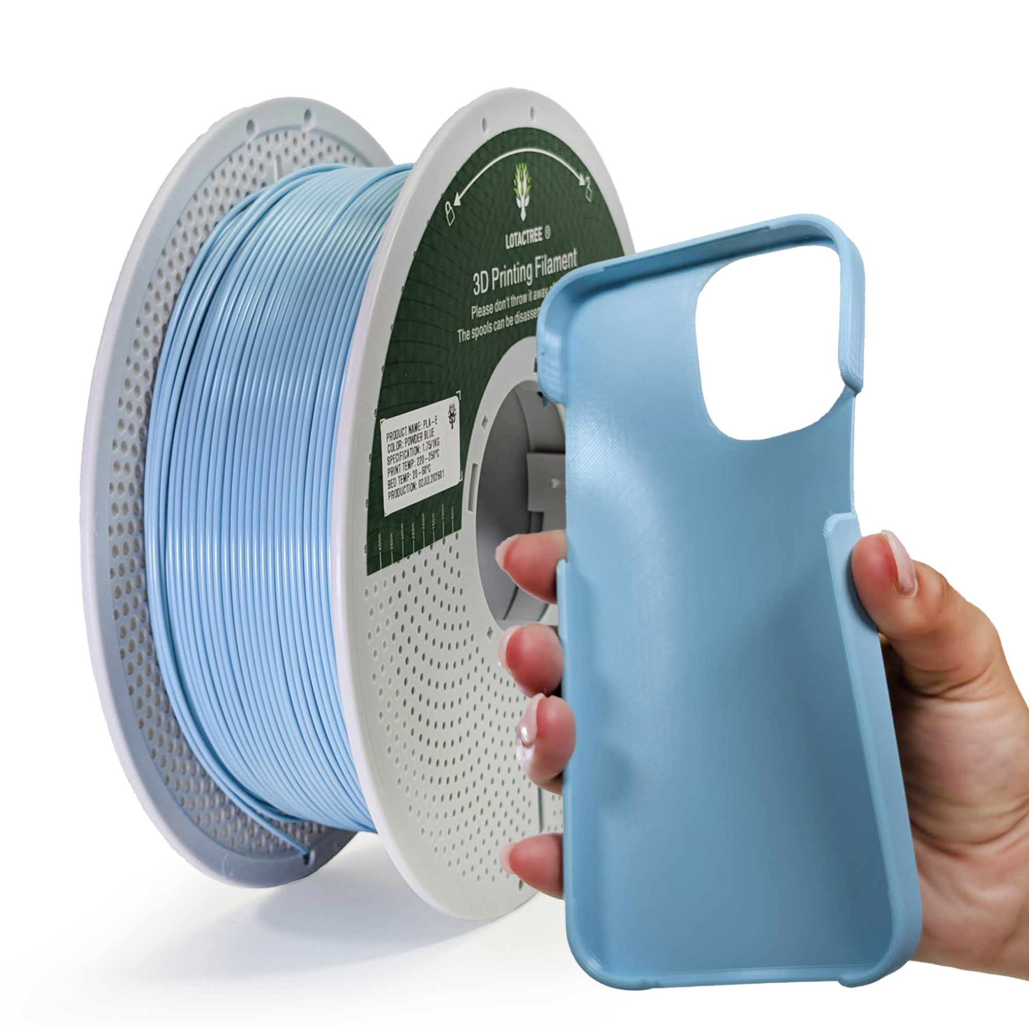 PLA-E Powder Blue