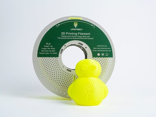 Filamento PLA Acid Yellow Lotactree 1.75mm — comprar filamento impresión 3D España