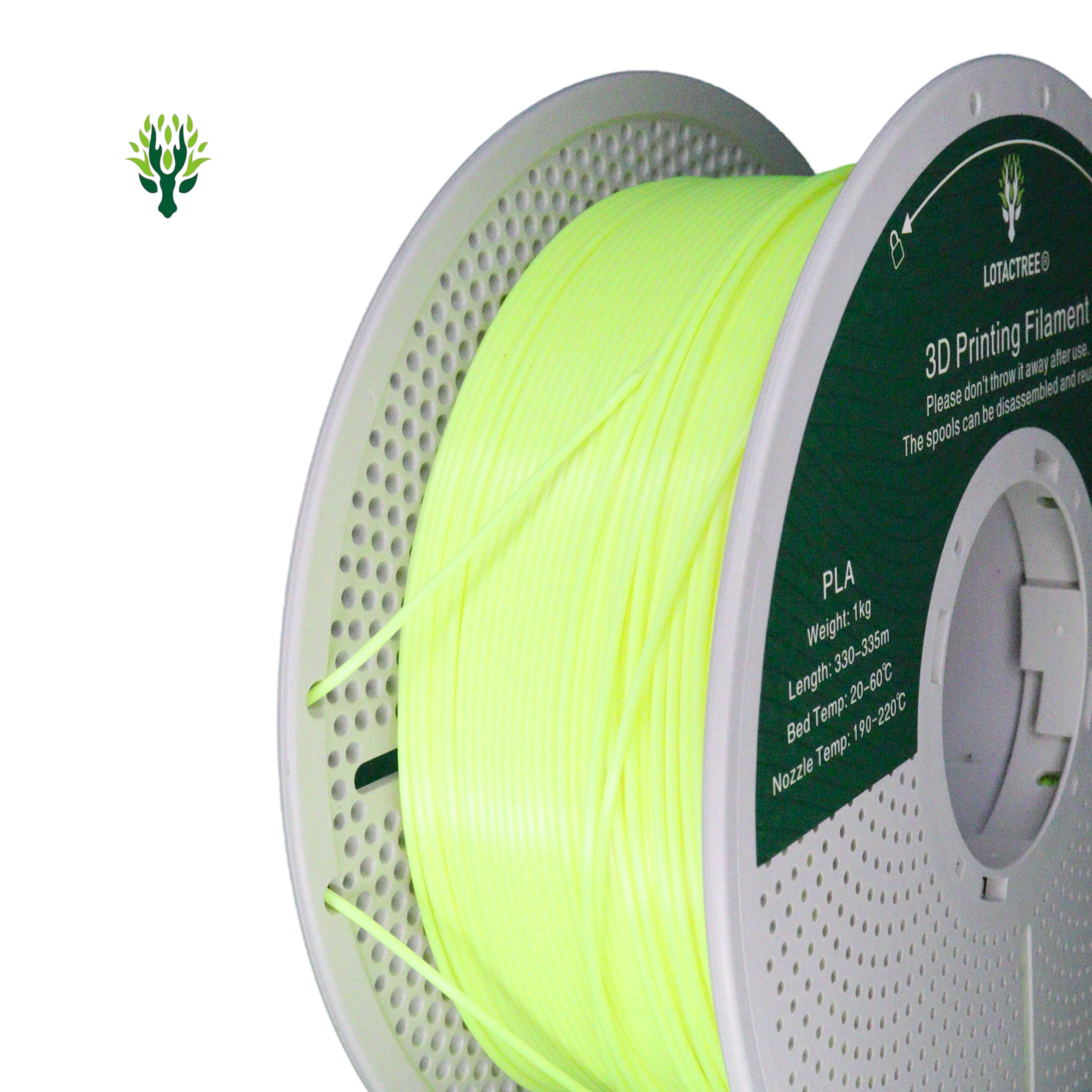 PLA Lemon Yellow Green