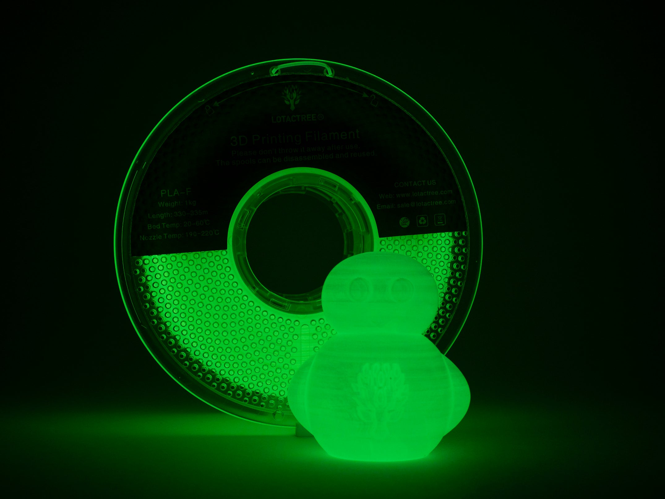 PLA-F Luminous Green