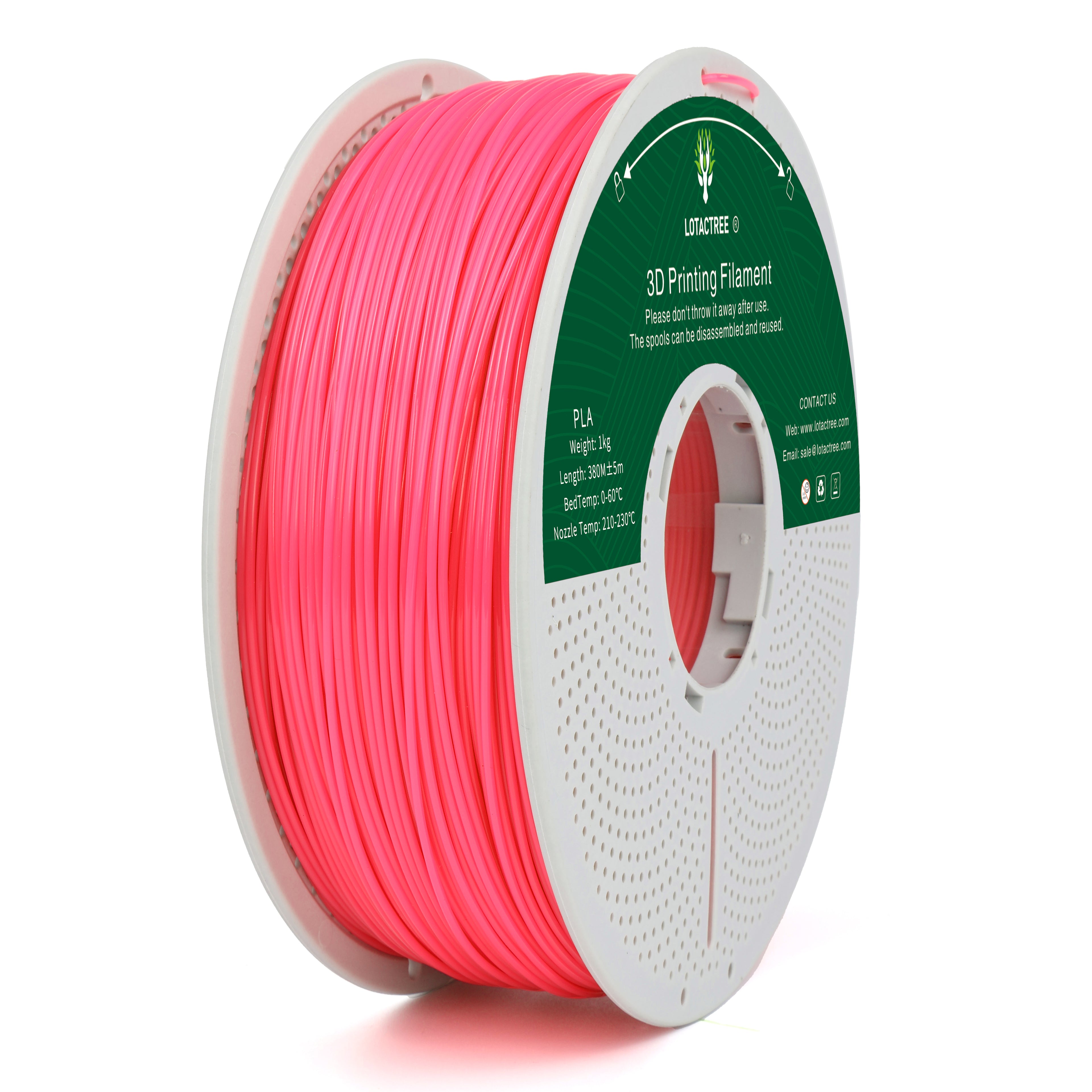PLA Neon Rose Red
