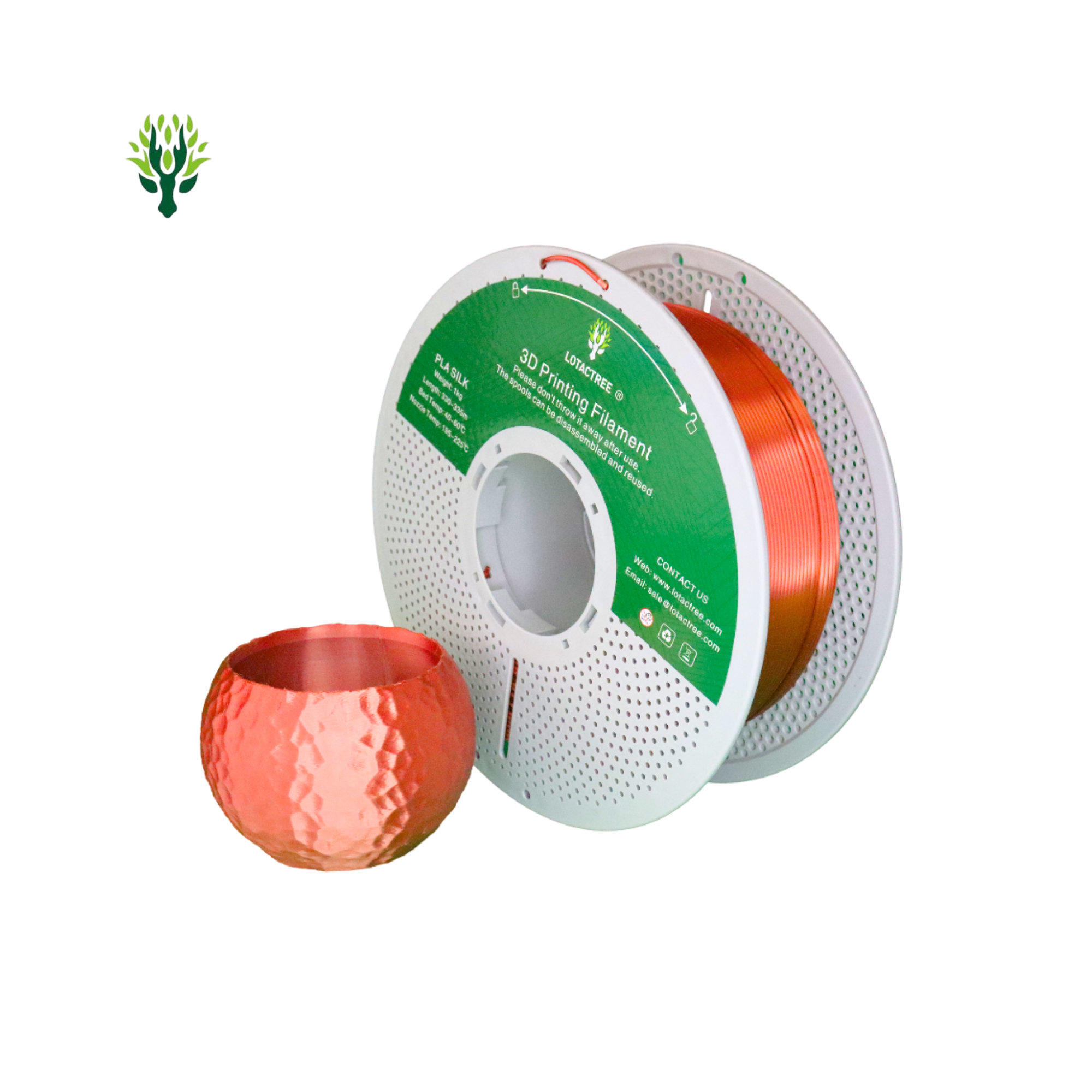 PLA SILK Red Copper